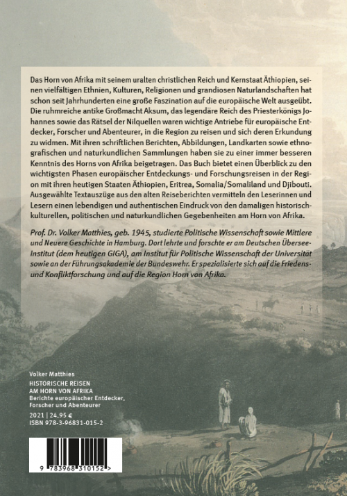 Backcover - Matthies - Reisen am Horn von Afrika - Verlag Dr. Köster