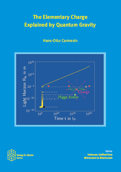 Cover - Carmesin - The Elementary Charge Explained by Quantum Gravity - ISBN 978-3-96831-023-7